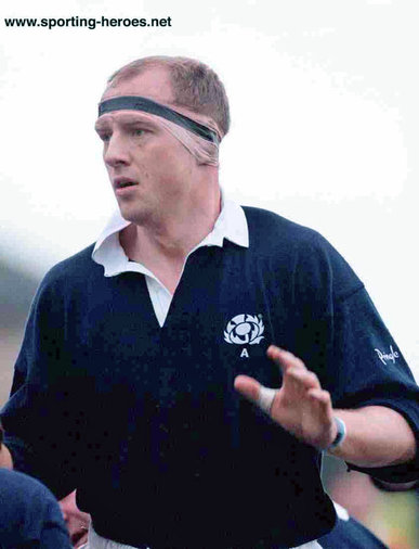 Stewart Campbell - Scotland - International Rugby Union Caps.