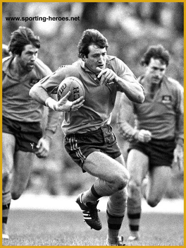David Campese - Australia - Biography of his International rugby career for Australia.