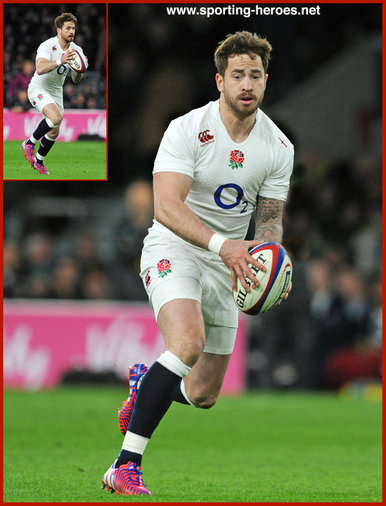 Danny Cipriani - England - International Rugby Union Caps.