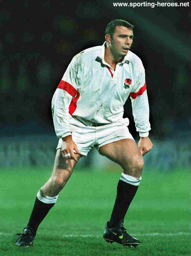 Ben Clarke - England - International Rugby Union Caps for England.