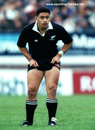 Eroni Clarke - New Zealand - International Rugby Caps for New Zealand.