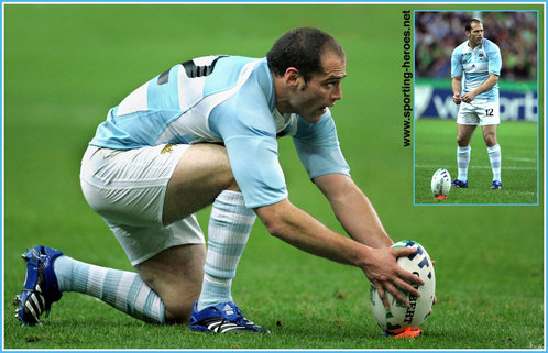 Felipe Contepomi - Argentina - 2007 World Cup (France, Georgia, Namibia, Ireland)