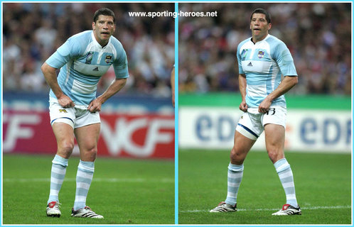 Manuel Contepomi - Argentina - 2007 World Cup (France, Namibia, Ireland)