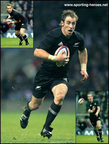 Jimmy Cowan - New Zealand - New Zealand Rugby Union Caps:  2004 -11.