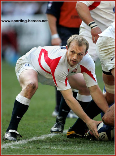 Matt Dawson - England - International Rugby Caps for England.