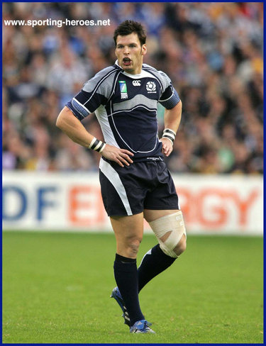 Rob Dewey - Scotland - 2007 World Cup