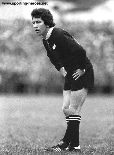 Eddie Dunn - New Zealand - International Caps.
