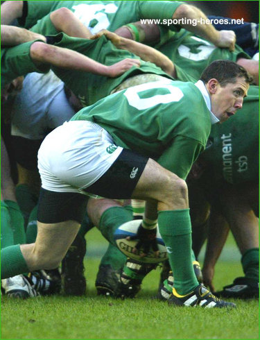 Guy Easterby - Ireland (Rugby) - International Rugby Union Caps for Ireland.