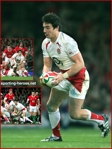 Harry Ellis - England - International Rugby Union Caps for England.