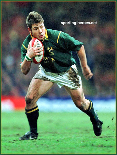 Grant Esterhuizen - South Africa - International Rugby Union Caps for South Africa.
