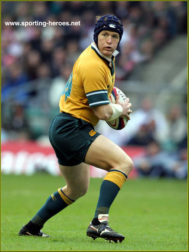 Elton Flatley - Australia - International Rugby Union Caps for Australia.