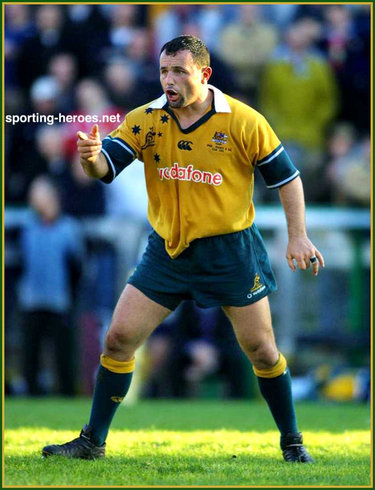 Michael Foley - Australia - Australian  Rugby Union Caps.