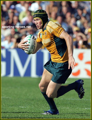 Matt Giteau - Australia - 2007 Rugby World Cup Finals.