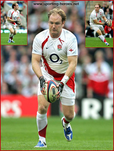 Andy Goode - England - International Rugby Union Caps.