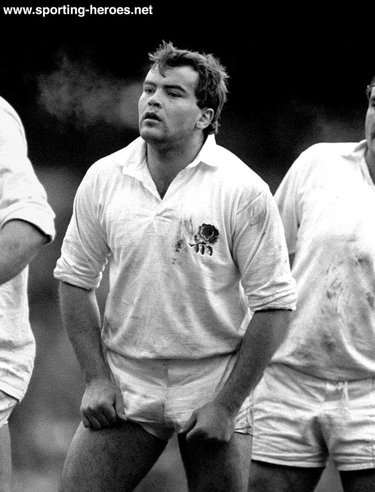 Jon Hall - England - International Rugby Union Caps for England.