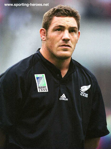 Mark Hammett - New Zealand - International Rugby Caps for New Zealand.