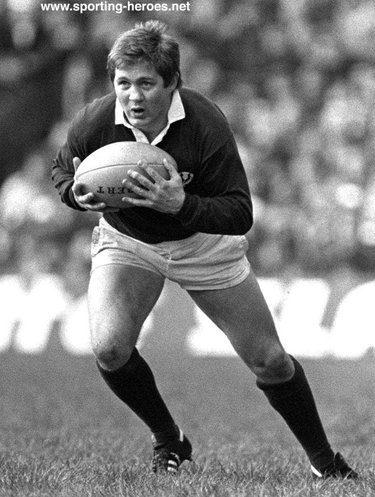 Bruce Hay - Scotland - International Rugby Union Caps.