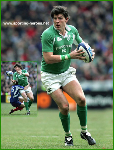 Shane Horgan - Ireland (Rugby) - International Rugby Union Caps for Ireland.