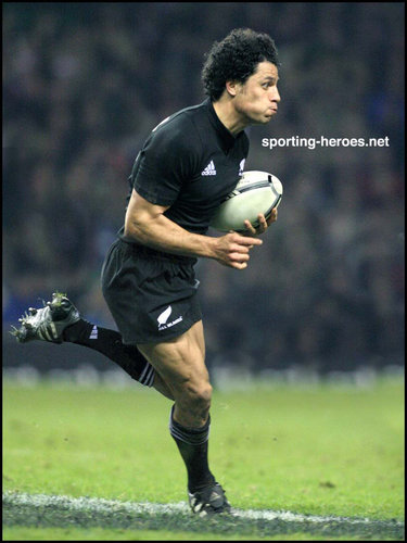 Doug Howlett - New Zealand - New Zealand International Rugby Caps.