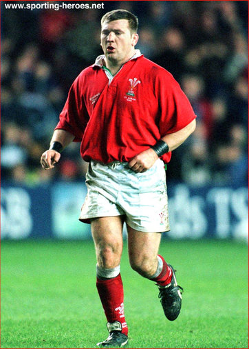 Jonathan Humphreys - Wales - International rugby union caps for Wales.