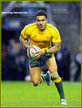 Digby IOANE - Australia - International Rugby Union Caps.