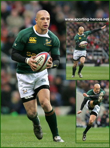 Conrad Jantjes - South Africa - International rugby union caps for South Africa.