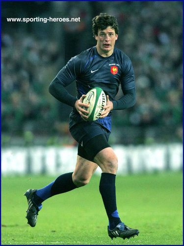 Yannick Jauzion - France - French International  Rugby Matches.