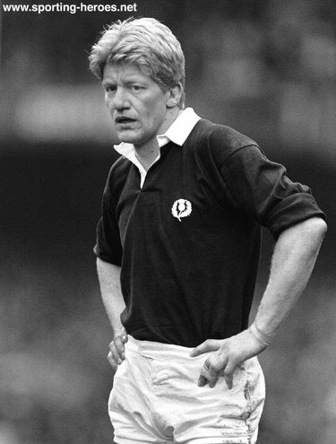 John Jeffrey - Scotland - International  Rugby Union Caps for Scotland.
