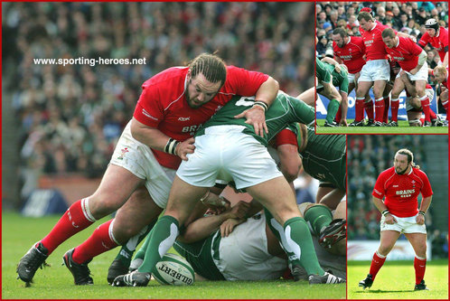 Adam Jones - Wales - The 2008 Grand Slam