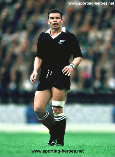 Michael Jones - New Zealand - Biography of his International career for New Zealand.
