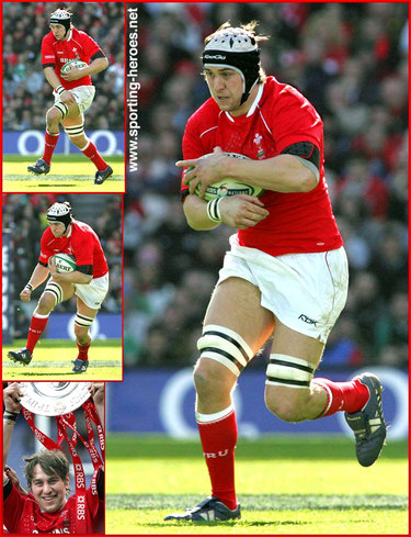 Ryan Jones - Wales - The 2008 Grand Slam