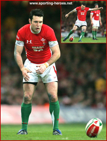 Stephen Jones - Wales - International Rugby Caps for Wales.