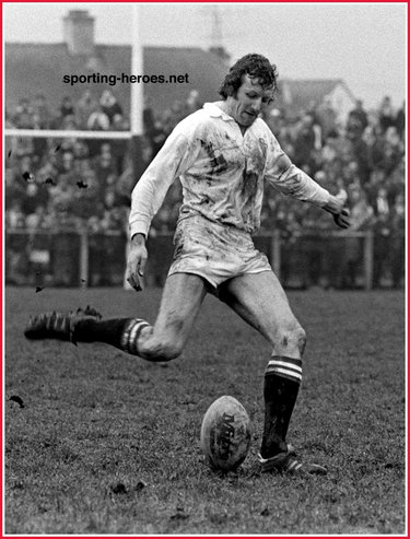Tony Jorden - England - English Caps 1970-75