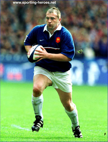 Christophe Juillet - France - International Rugby Union Caps for France.