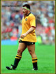 Phil KEARNS - Australia - International rugby matches for Austrtalia.  1989-1993