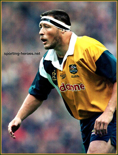 Phil Kearns - Australia - International Rugby Caps for Australia. 1994-1999.