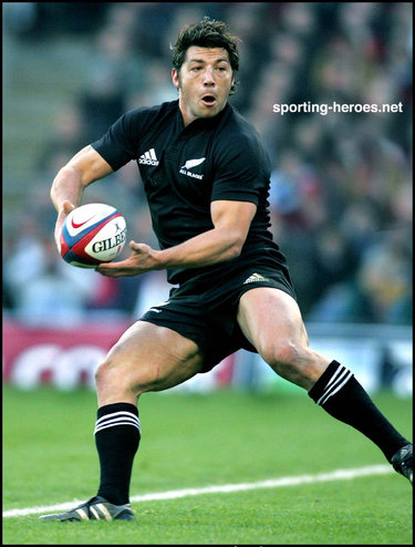 Byron Kelleher - New Zealand - International caps for the All Blacks.