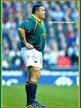 Ollie LE ROUX - South Africa - South Africa International rugby union caps.