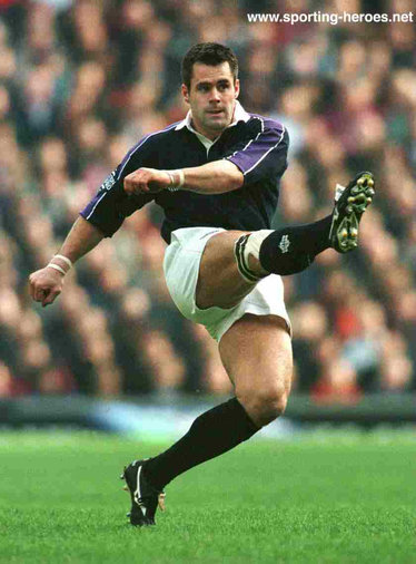 Kenny Logan - Scotland - Scottish International Rugby Caps.