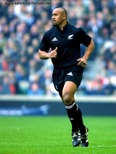Jonah Lomu - New Zealand - International rugby union caps for New Zealand.