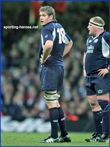 Scott MacLEOD - Scotland - International rugby union caps for Scotland.