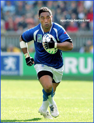 Jerry Meafou - Samoa - International Rugby Union player for Samoa.