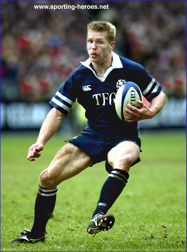 Glenn Metcalfe - Scotland - International  Rugby Union Caps for Scotland.