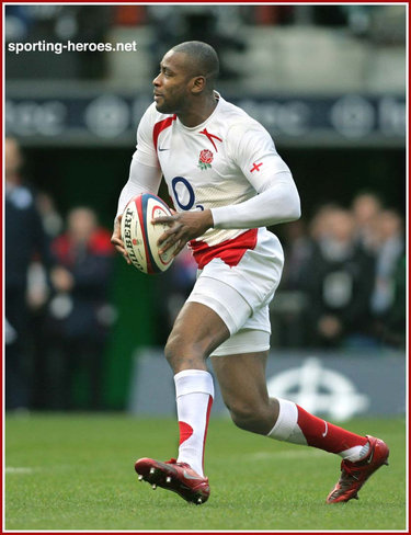 Ugo Monye - England - International Rugby Union Caps.