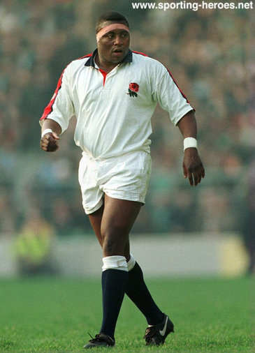 Steve Ojomoh - England - International Rugby Union Caps.