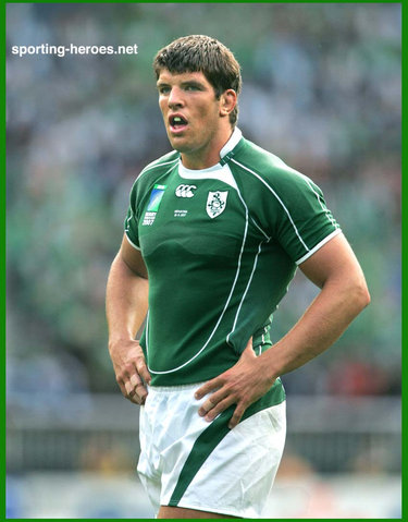 Donncha O'Callaghan - Ireland (Rugby) - 2007 World Cup