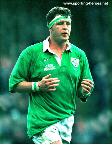 Dion O'Cuinneagain - Ireland (Rugby) - International Rugby Union Caps for Ireland.