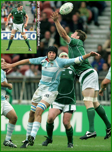 Malcolm O'Kelly - Ireland (Rugby) - 2007 World Cup