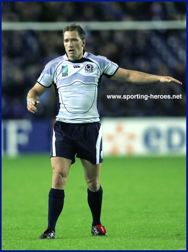 Dan Parks - Scotland - 2007 Rugby Union World Cup
