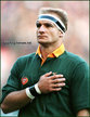 Francois PIENAAR - South Africa - Biography of his rugby career.